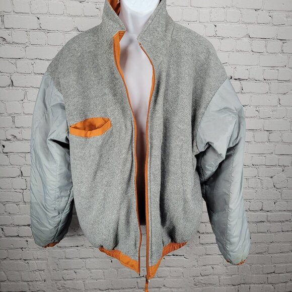 Texas Longhorns Orange Full Zip Fleece Lined Embroidered Logos Pockets Jacket XL - Picture 6 of 16